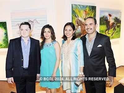 Nawaz Modi Singhania's art exhibition