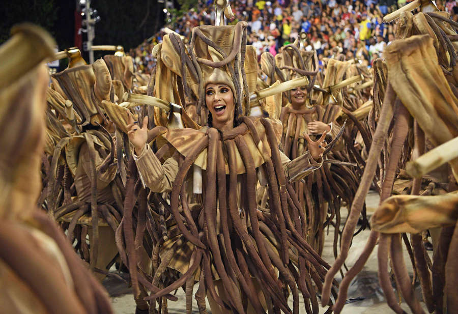 These mesmerising pictures show how revellers enjoyed Rio Carnival 2020