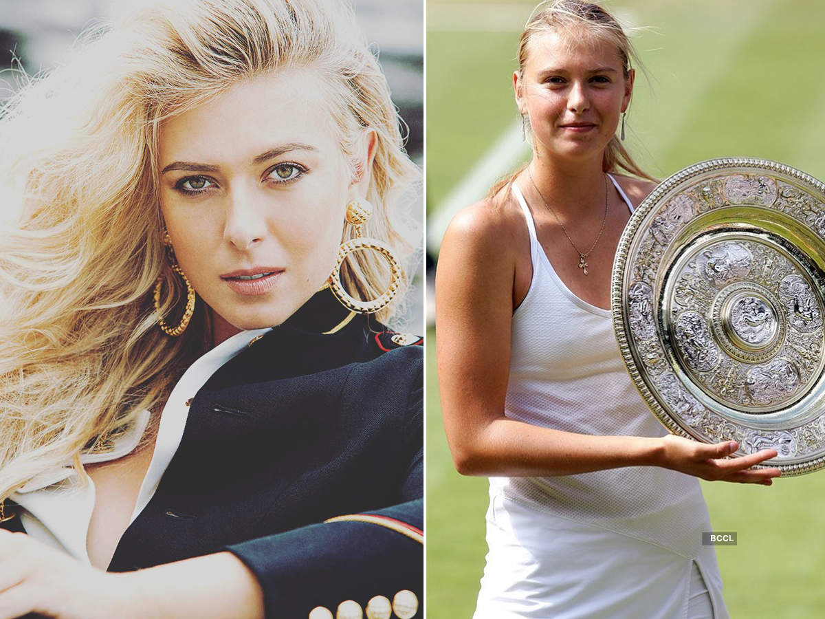 Photos of retired tennis star Maria Sharapova through the years