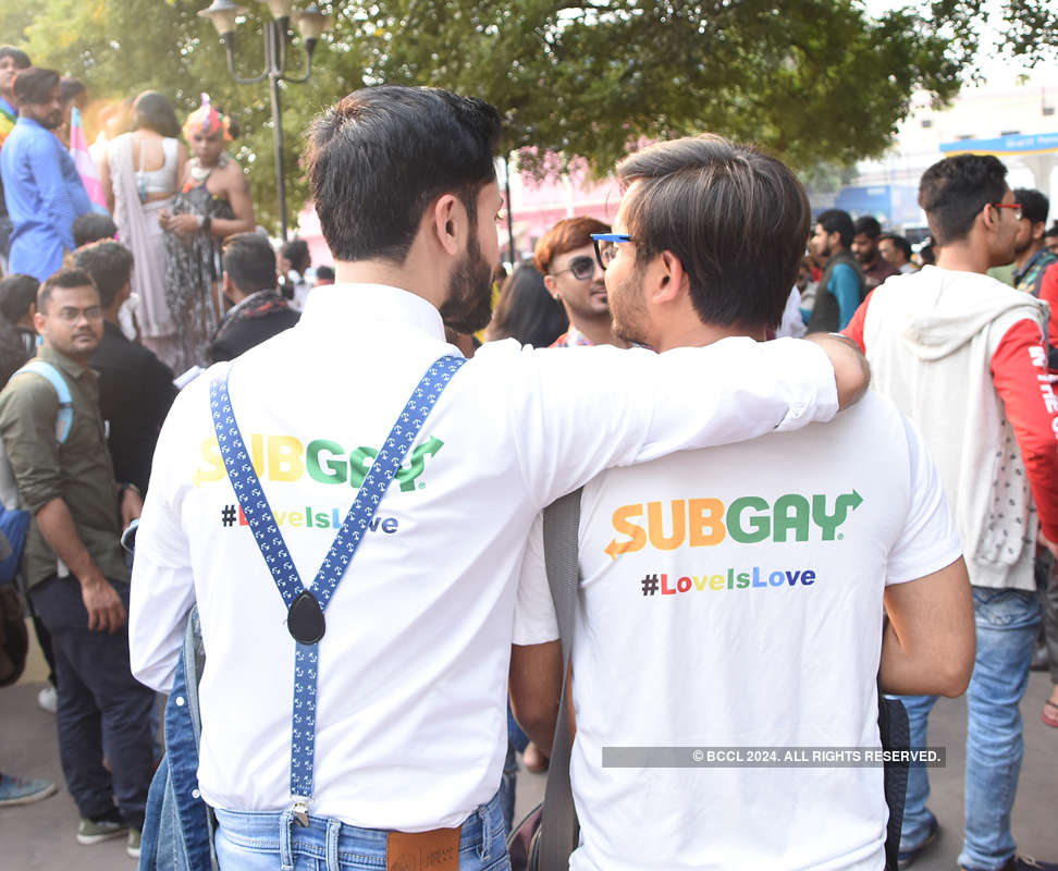 A loud & clear message by the LGBTQIA members at the pride parade