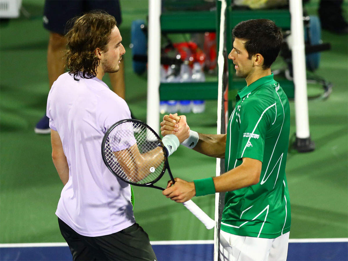 Tennis,Stefanos Tsitsipas,Novak Djokovic,Grand Slam,Dubai Tennis Championsh...