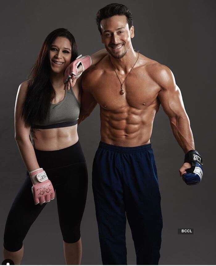 Tiger Shroff&rsquo;s sister Krishna shares a sweet kiss with her boyfriend Eban Hyams 