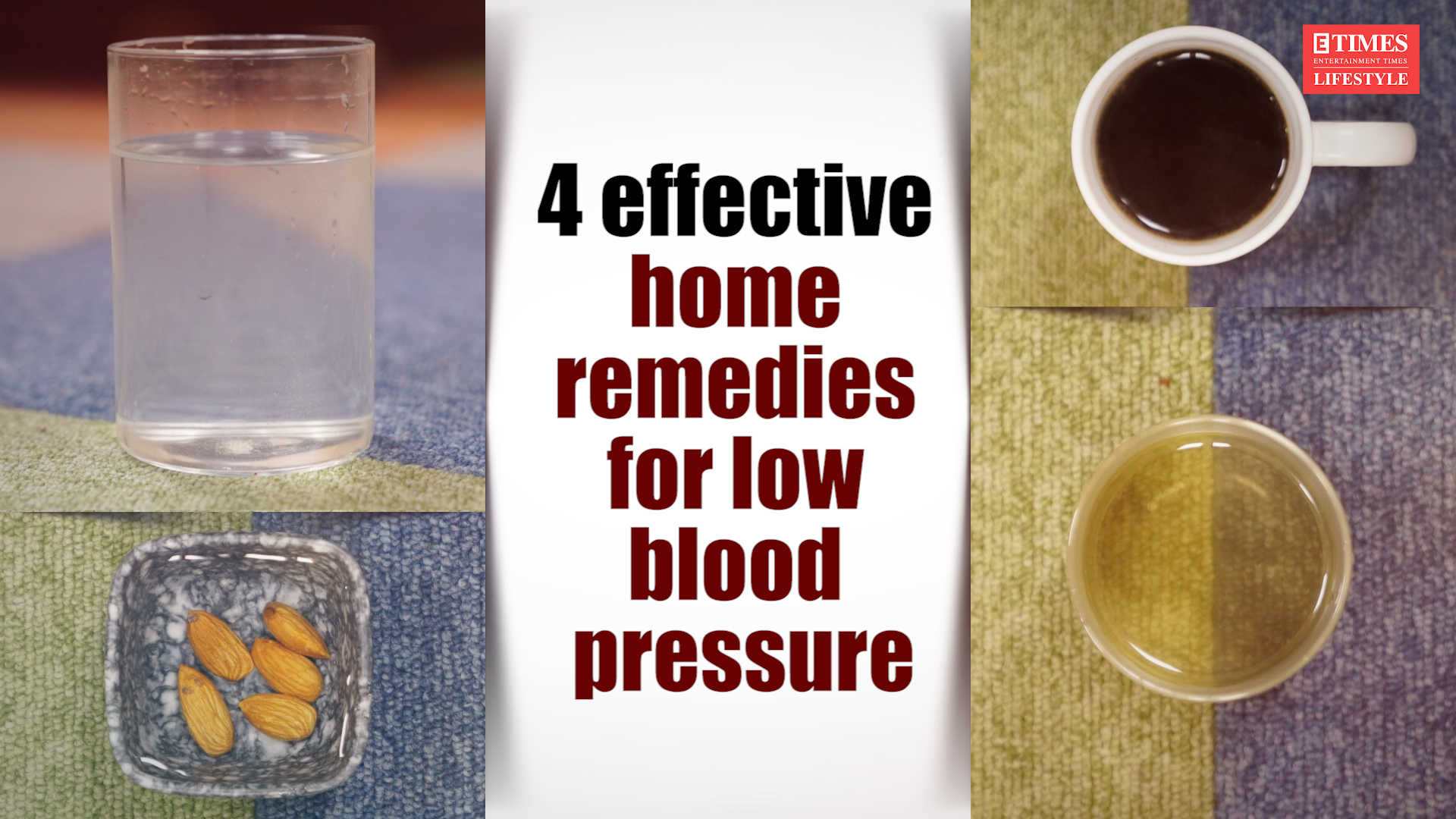 low pressure remedies at home