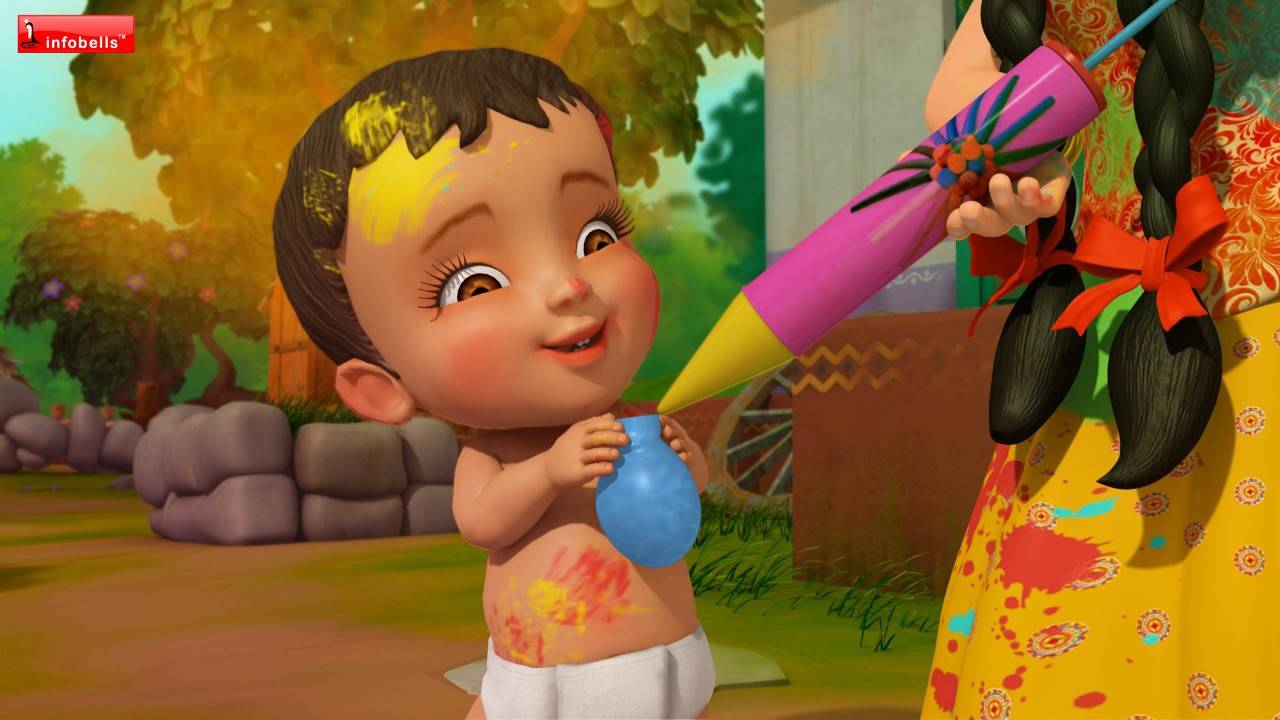 Hindi Rhymes For Children | Holi Aayee | Holi Festival For Kids ...