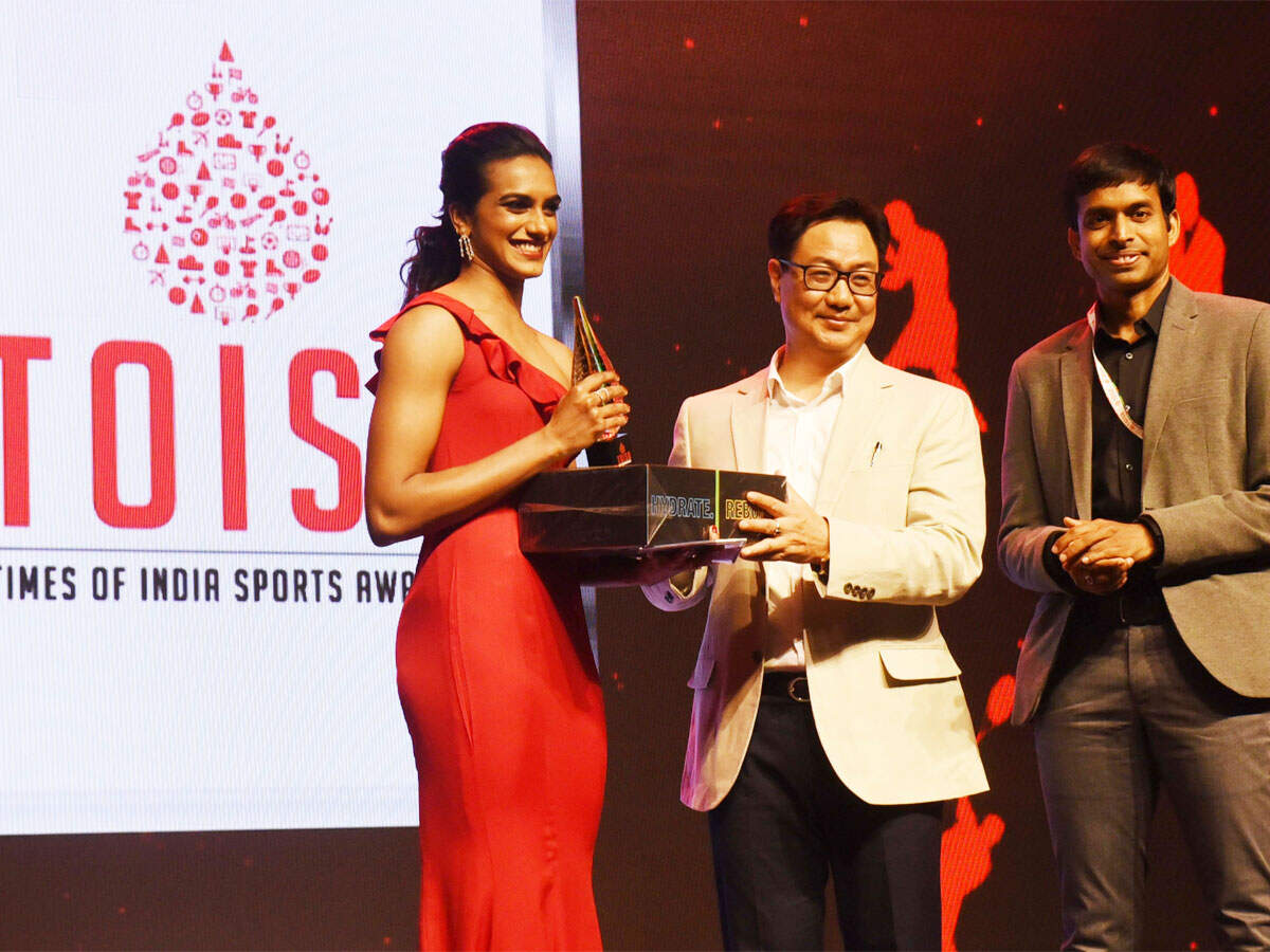 PV Sindhu's message after winning TOISA Sportsperson of the year award