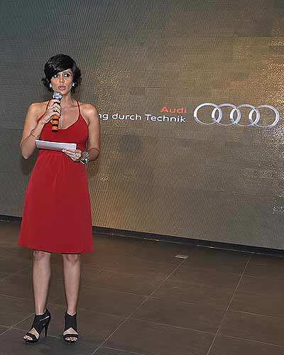 Lara Dutta unveils the new Audi A8