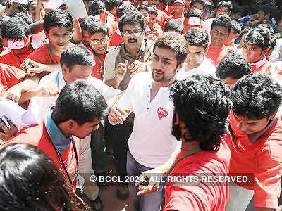 Surya @ campaign launch