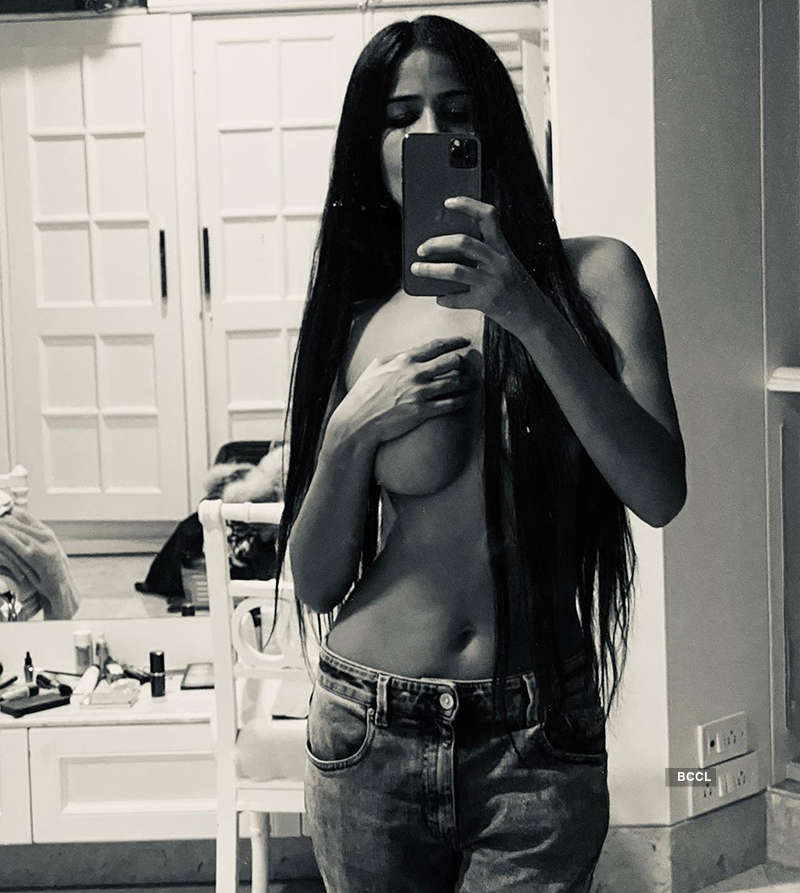 Poonam Pandey turns up the heat in a strappy bikini in these new pictures