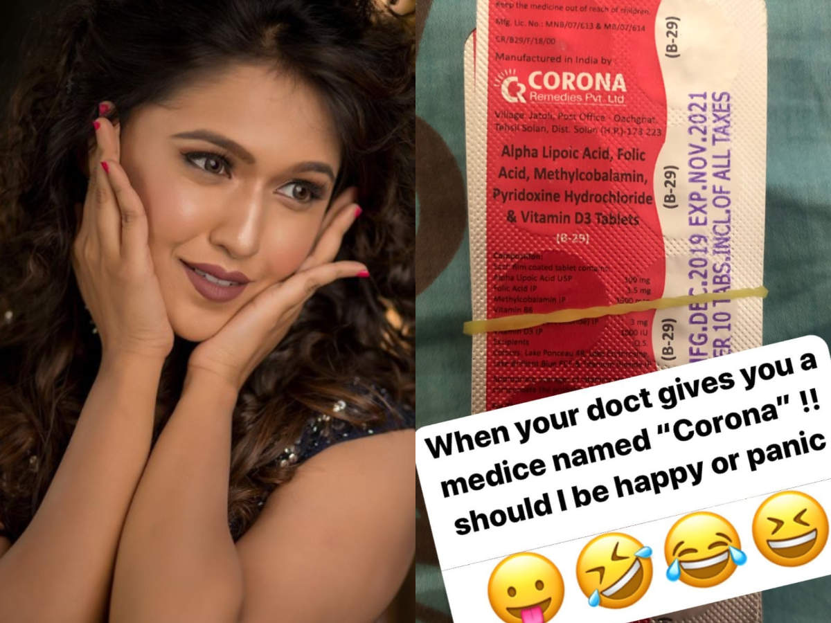 Covid 19 Maza Hoshil Na Actress Gautami Deshpande Suffers From Fever Quips About Her Medicine Named Corona Times Of India