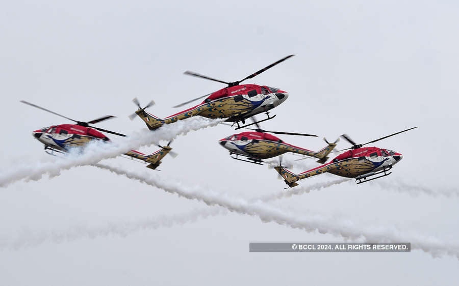 In pics: Pilots perform awe-inspiring stunts at Wings India 2020