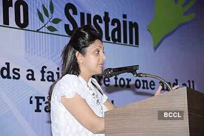 Shefali Shah at 'Fair Trade' movement