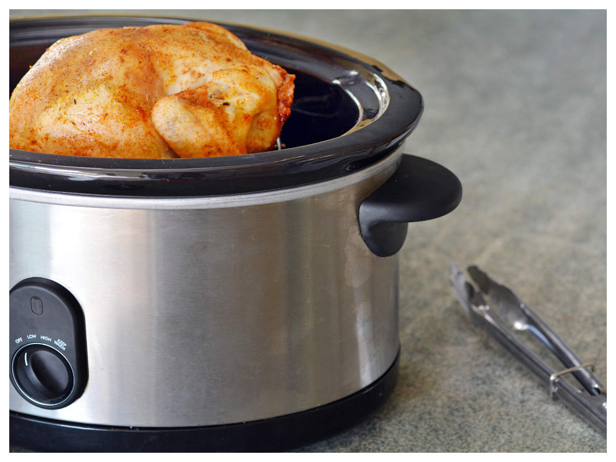 Should you cook frozen meat in a slow cooker?