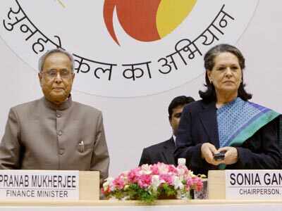 Sonia Gandhi at 'Swabhimaan' launch