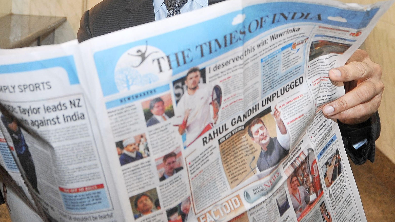 Trust the newspaper for your daily verified news
