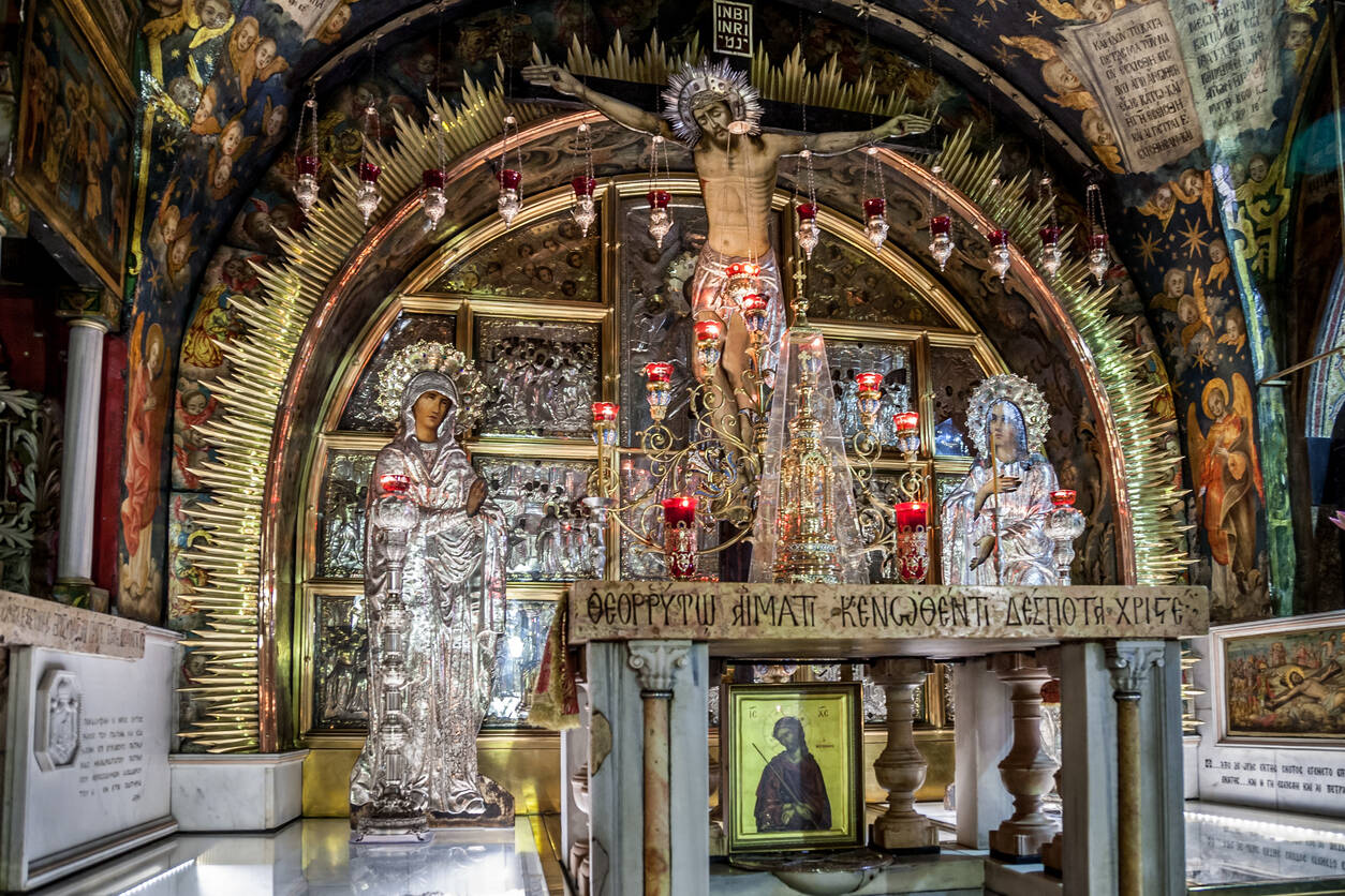 Church of the Holy Sepulchre in Jerusalem shuts down due to COVID-19 threat Church of the Holy Sepulchre in Jerusalem shuts down due to COVID-19 threat