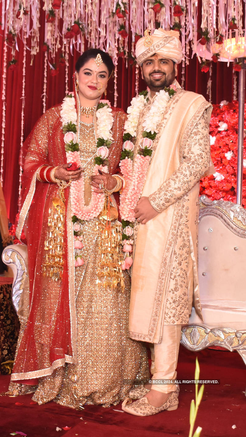 Gauri Dwivedi and Haren Pathak's lavish wedding