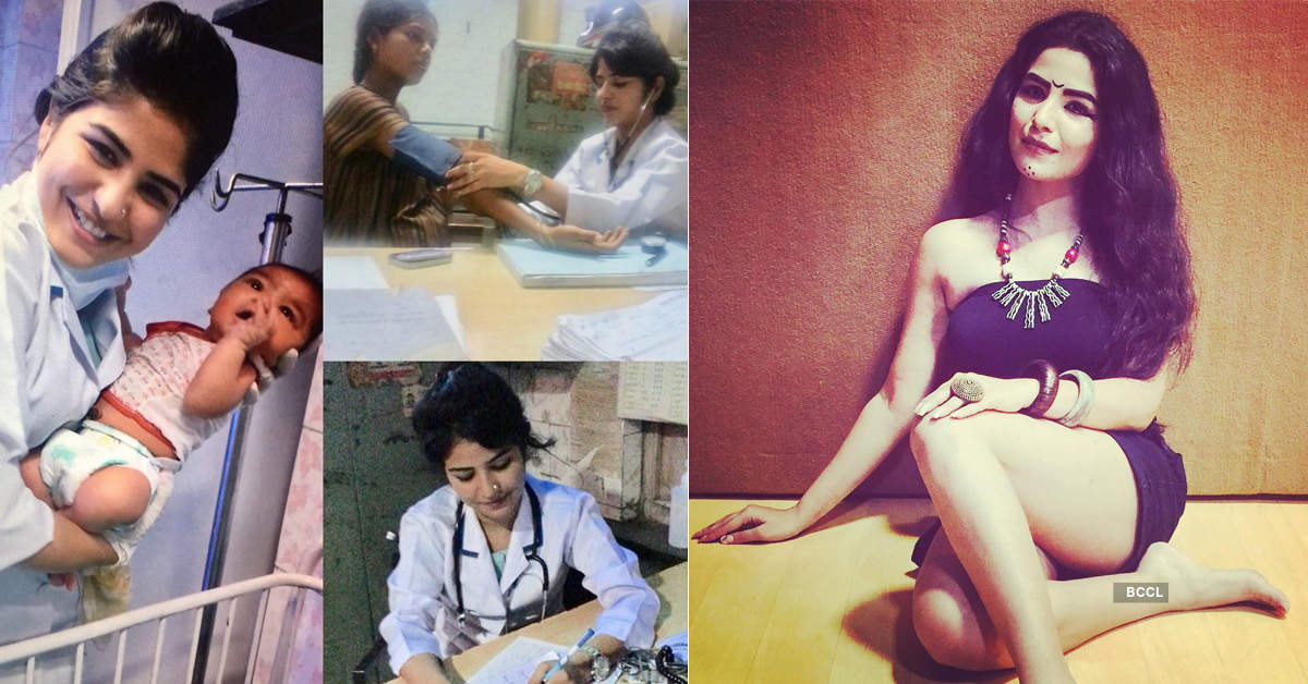 Actress Shikha Malhotra of 'Kaanchli' fame volunteers as a nurse to help fight coronavirus