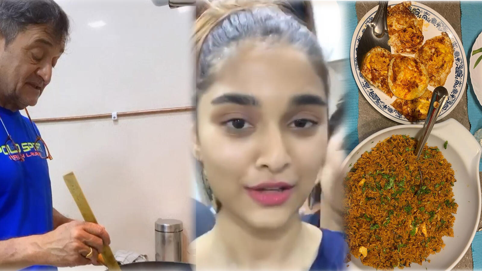 Coronavirus lockdown: Mahesh Manjrekar turns chef for family, daughter ...
