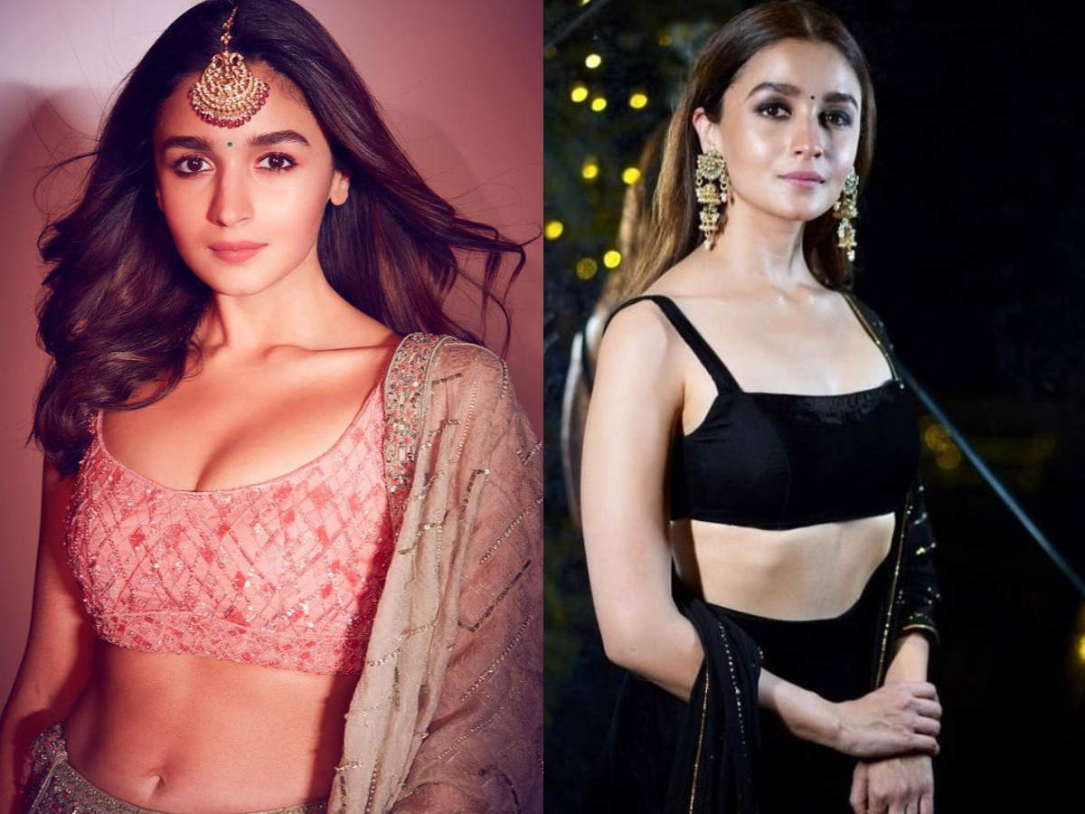 Alia bhatt 2024 in grey lehenga