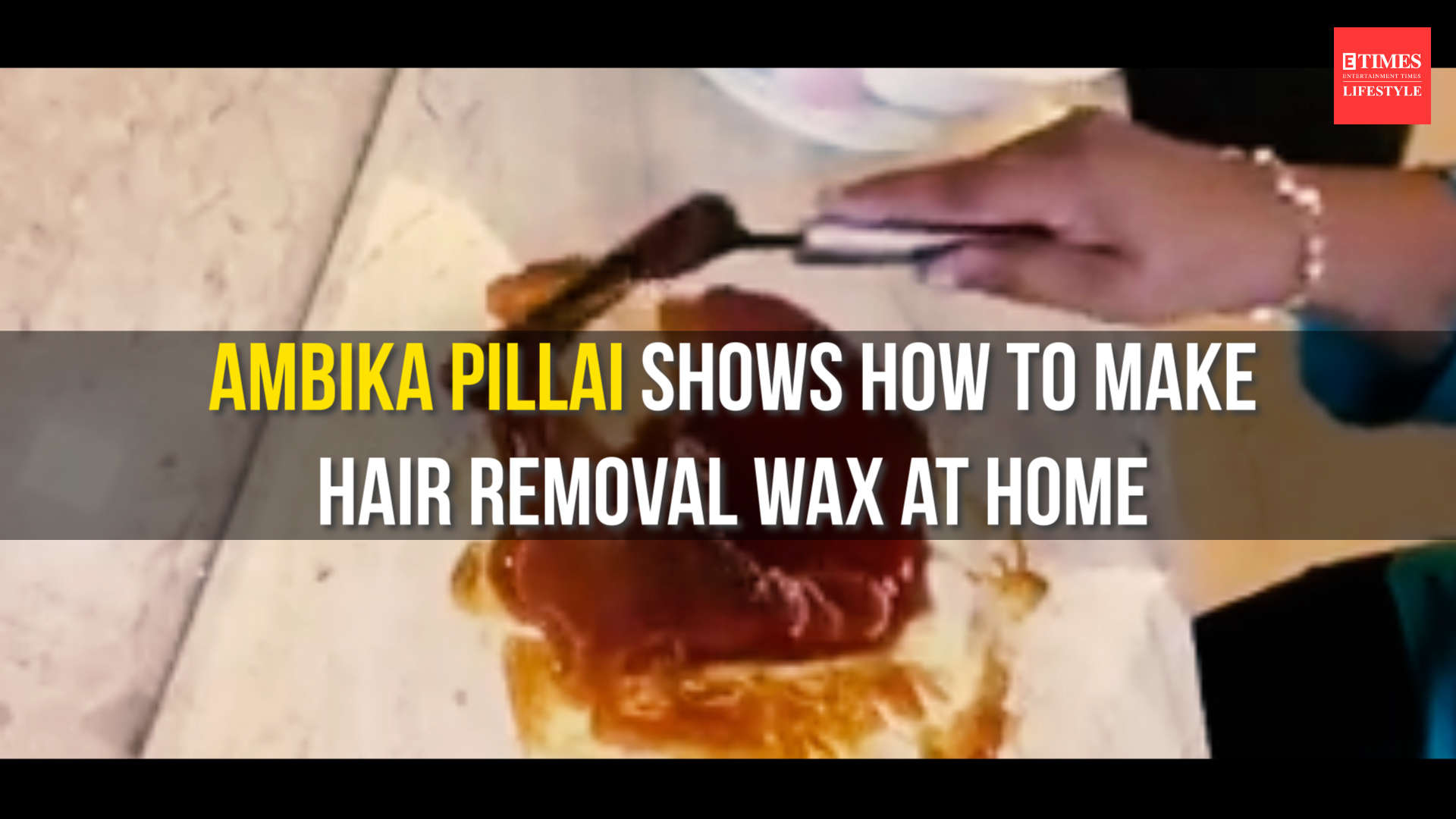 Ambika Pillai shows how to make hair removal wax at home | Lifestyle -  Times of India Videos