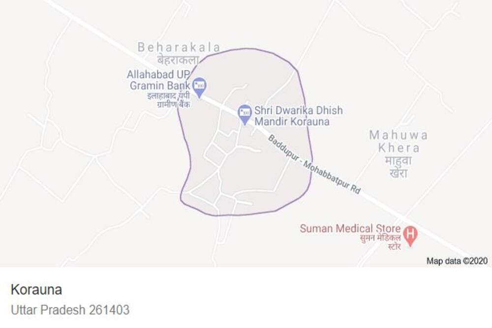 Korauna in Uttar Pradesh is getting all the attention it never wished for Korauna in Uttar Pradesh is getting all the attention it never wished for