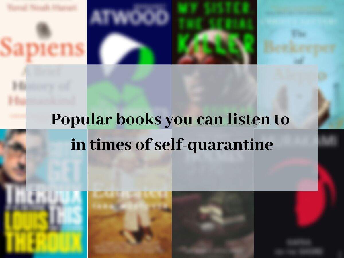 Popular books you can listen to in times of self-quarantine
