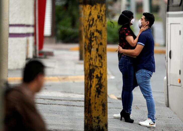 In pics: Love in the time of coronavirus