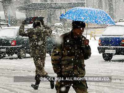 Avalanche threat in Kashmir