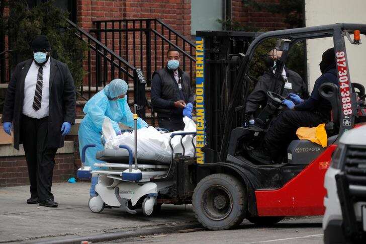 Saddening pictures from New York City, epicenter of US coronavirus outbreak