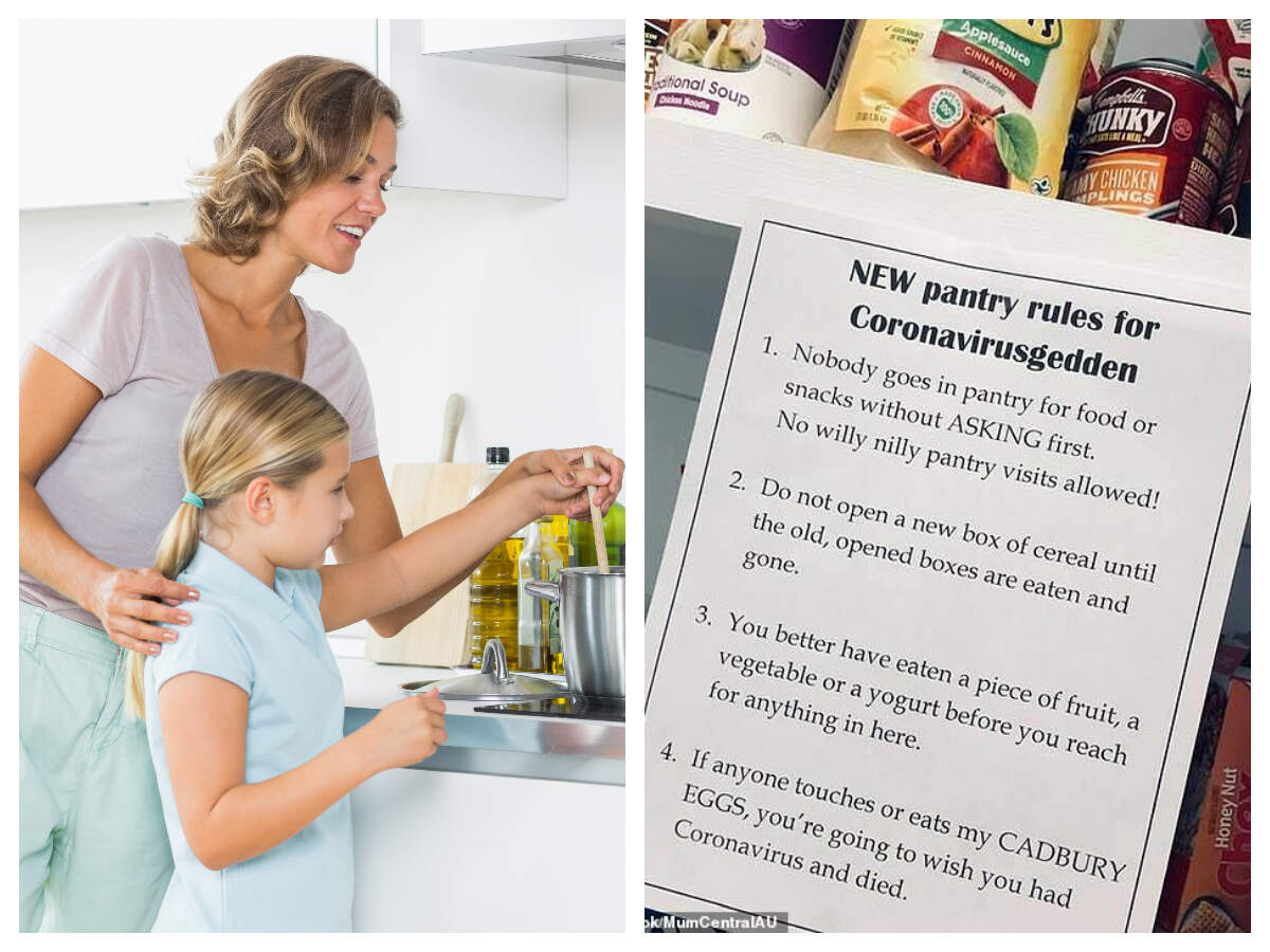 is loving this mom’s strict food rules for quarantine