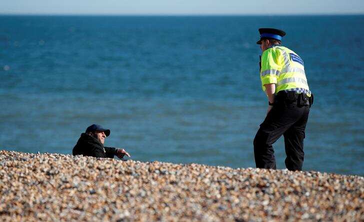 In pics: Police around the world enforce lockdown