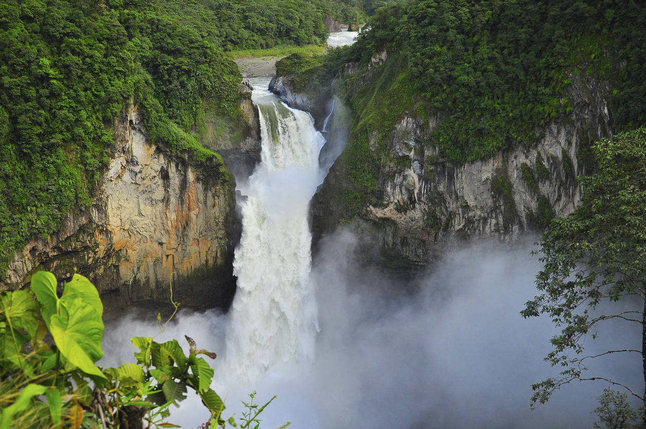 The largest waterfall in Ecuador disappears | Times of India Travel