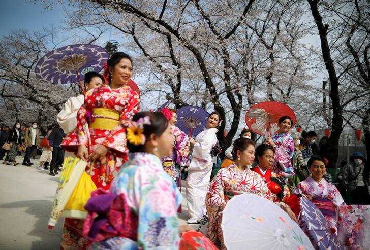 Spring: Stunning pictures of cherry blossoms blooming around the world