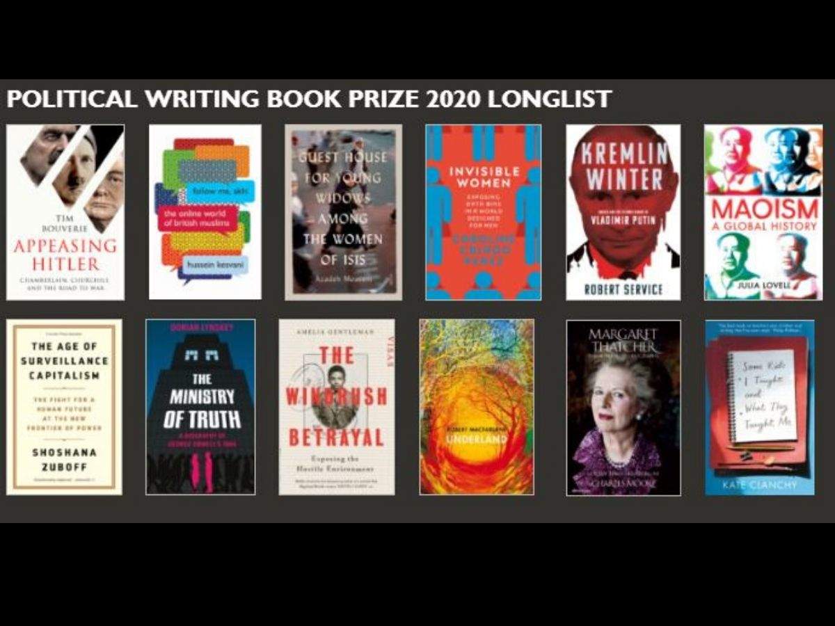 The Orwell Prize announces it's 2020 longlists - Times of India