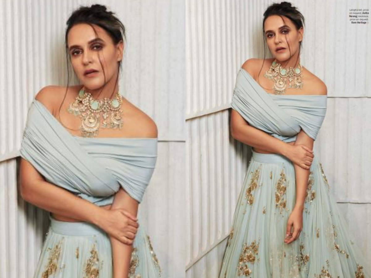 Neha Dhupia's summer bridal shoot is too good to miss! - Times of ...