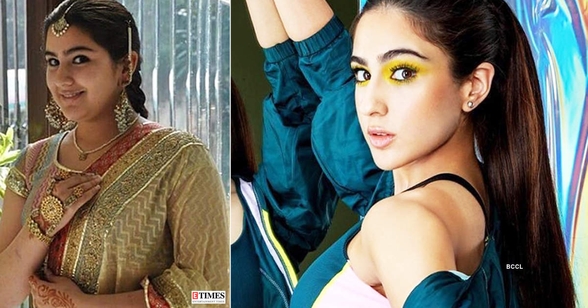 Amazing transformation pictures of Sara Ali Khan are breaking the internet...