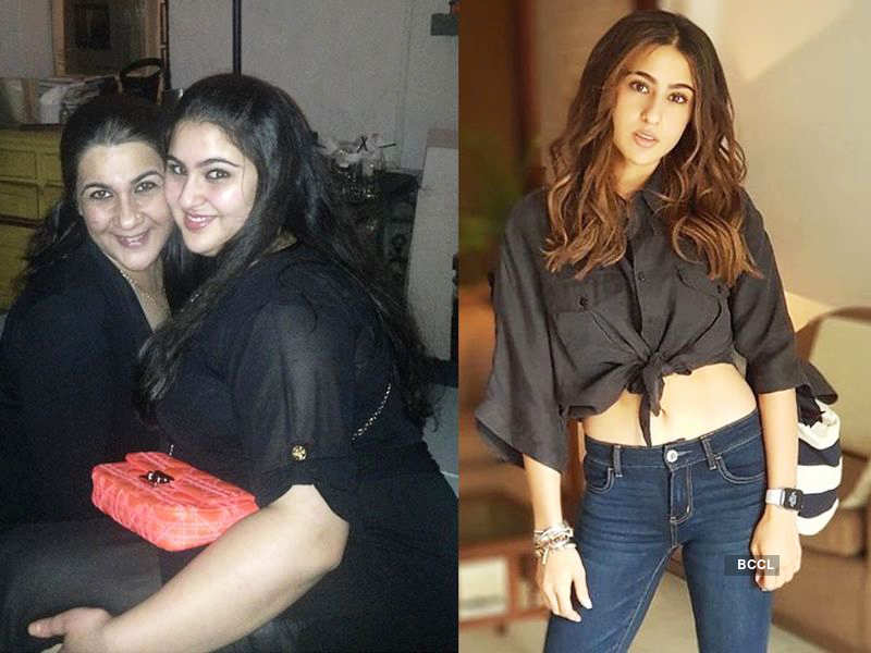 Amazing transformation pictures of Sara Ali Khan are breaking the internet...