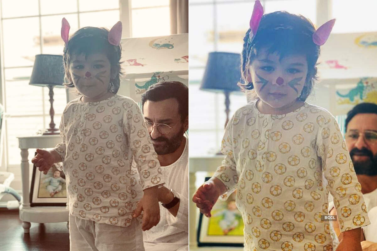 Kareena Kapoor turns Taimur Ali Khan into an adorable Easter Bunny