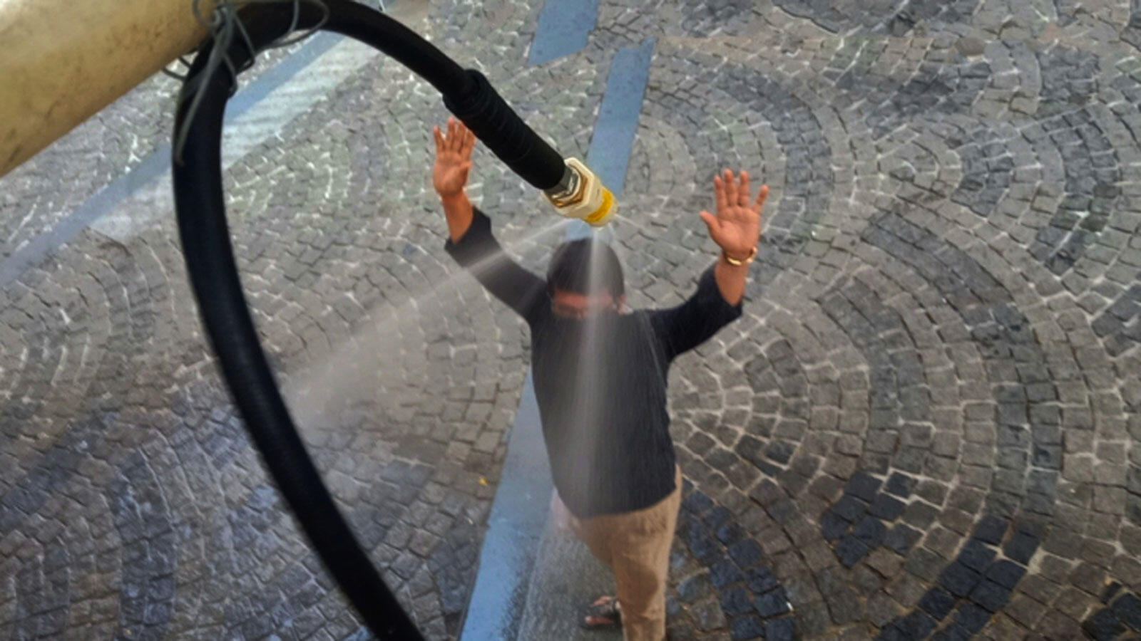 Mumbai Kandivli West society installs sanitizing shower to prevent