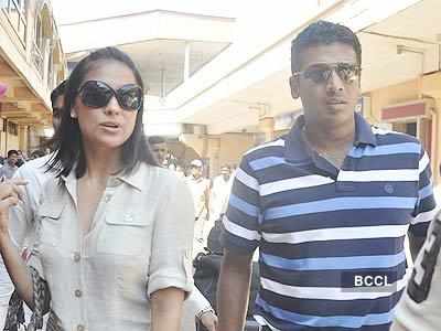 Lara-Mahesh arrive in Goa