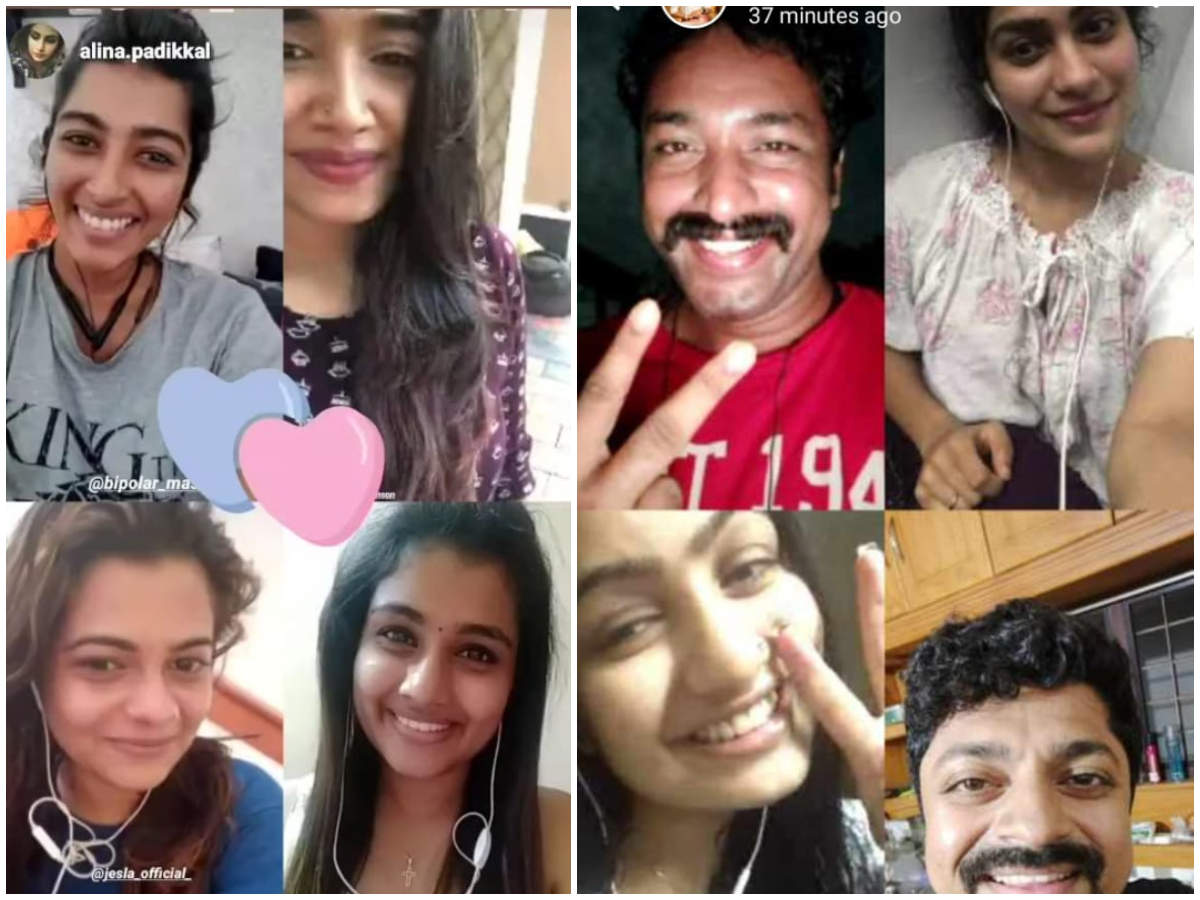 Bigg Boss Malayalam contestants to Seetha actors: Here's how TV celebs are  staying connected during lockdown | The Times of India