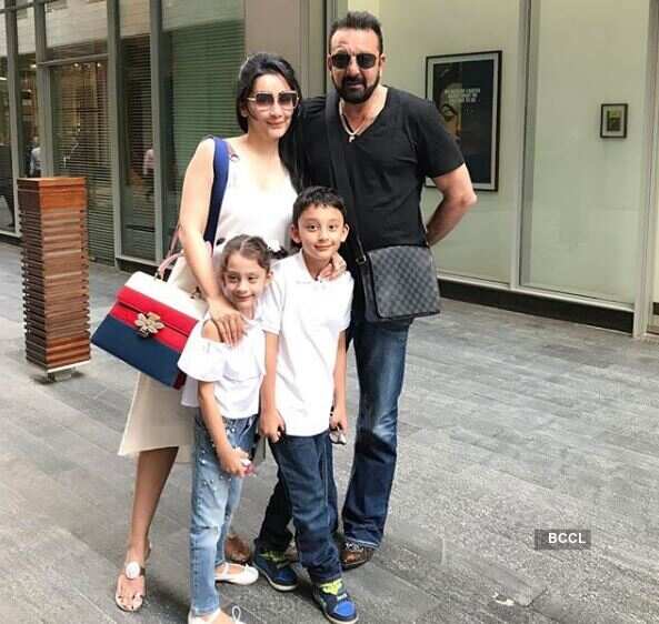 Coronavirus lockdown: Sanjay Dutt's wife Maanayata and kids stuck in Dubai