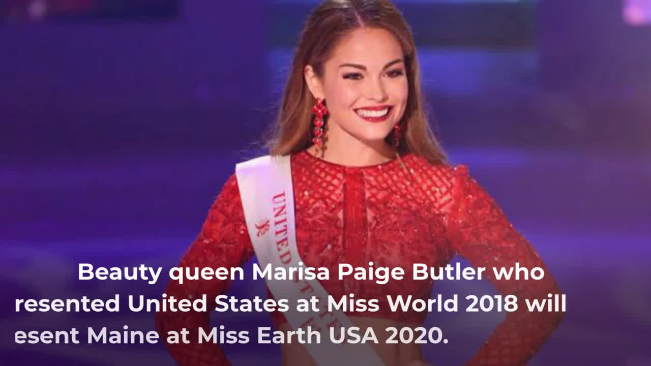 Beauty Pageant: Marisa Butler to represent USA at Miss Earth 2020