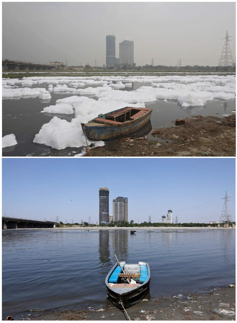 World Earth Day: These before and after pictures​ of Mother Nature prove that it's a wake up call for humans!