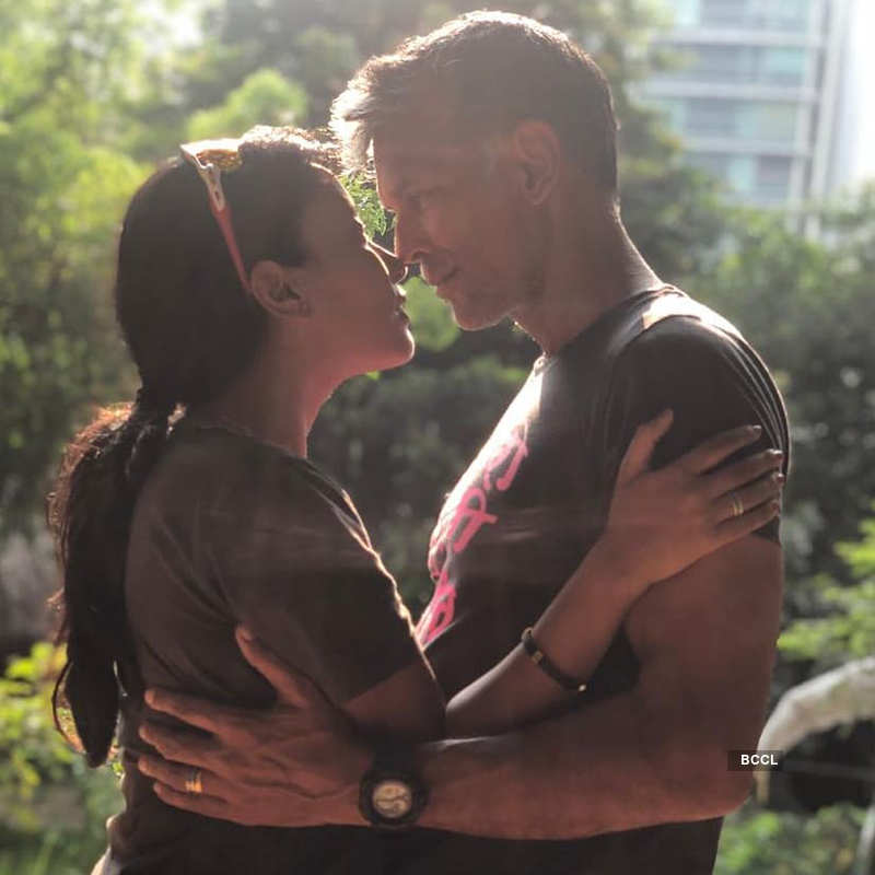 This is how Milind Soman made wifey Ankita Konwar's 29th birthday a special one