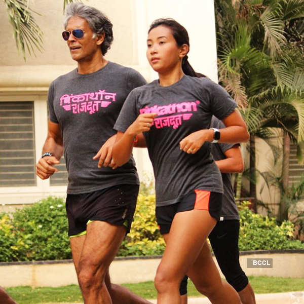 This is how Milind Soman made wifey Ankita Konwar's 29th birthday a special one