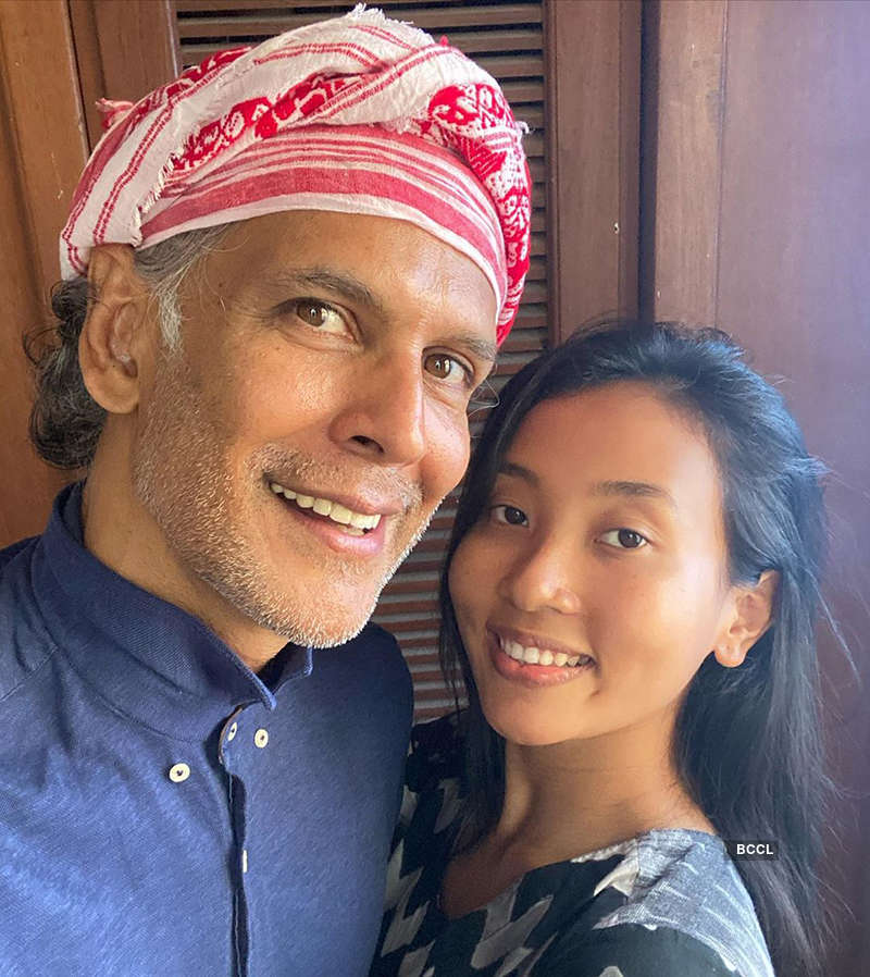 This is how Milind Soman made wifey Ankita Konwar's 29th birthday a special one