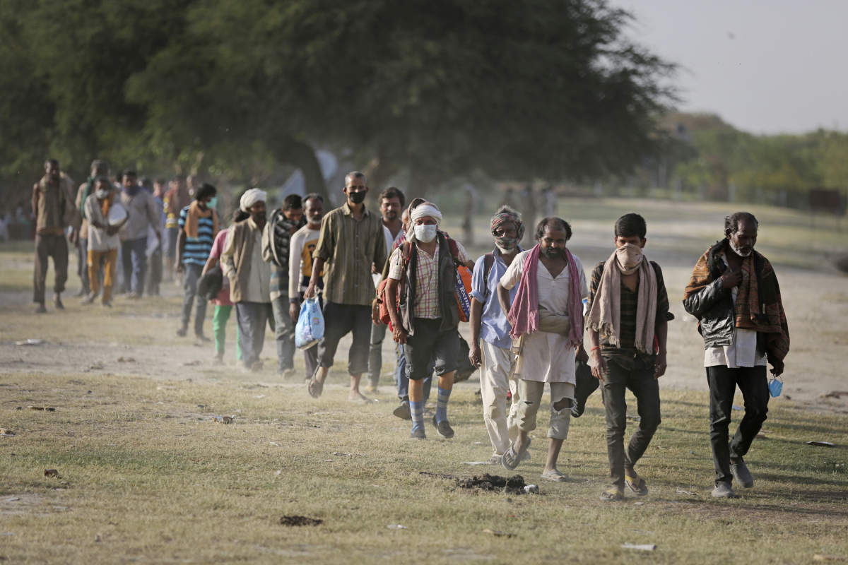 Labour Day: Saddening pictures of migrants show that they are the worst affected during this pandemic