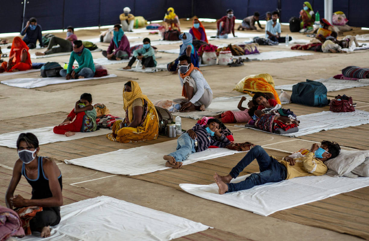 Labour Day: Saddening pictures of migrants show that they are the worst affected during this pandemic