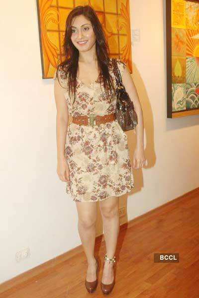Manju Lamba's art exhibition